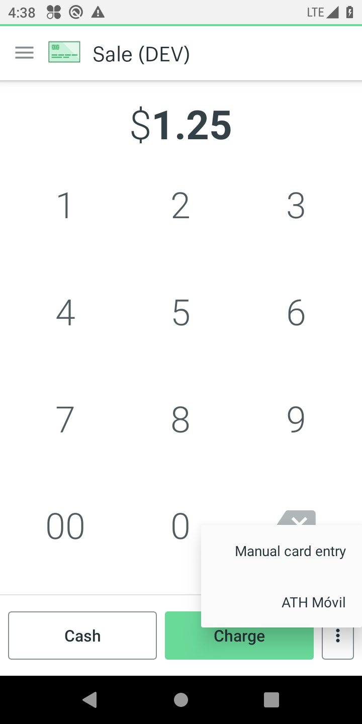 Clover ATH Móvil - Método de Pago