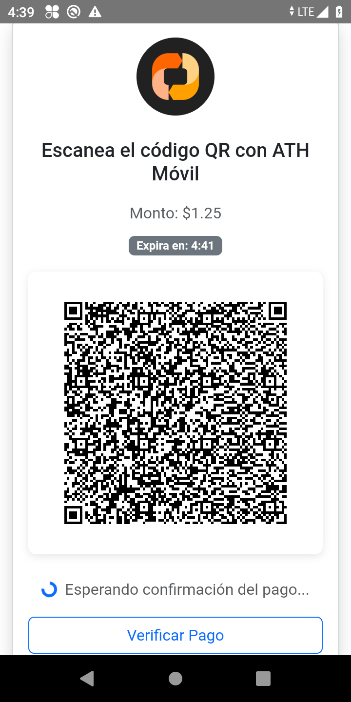 Clover ATH Móvil - QR Code